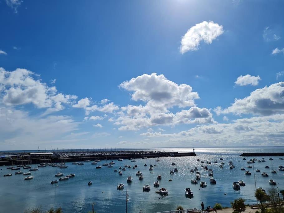 L’appart du Portrieux, vue mer exceptionnelle, wifi Saint-Quay-Portrieux Extérieur photo
