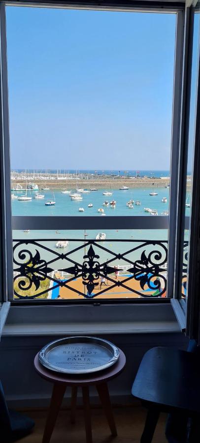 L’appart du Portrieux, vue mer exceptionnelle, wifi Saint-Quay-Portrieux Extérieur photo